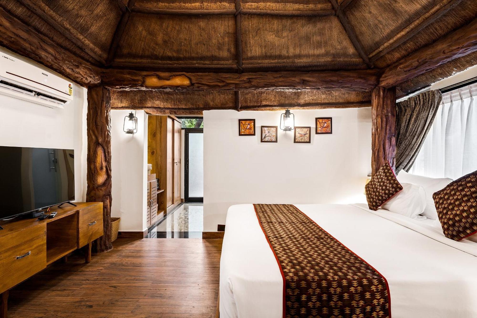 Vijayshree Resort, ハンピ エクステリア 写真