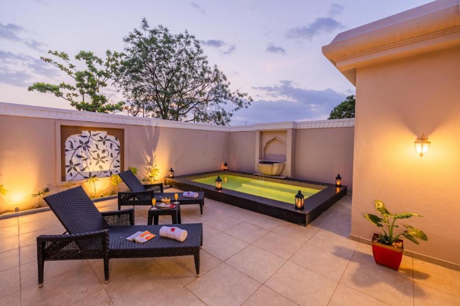Vijayshree Resort, ハンピ エクステリア 写真