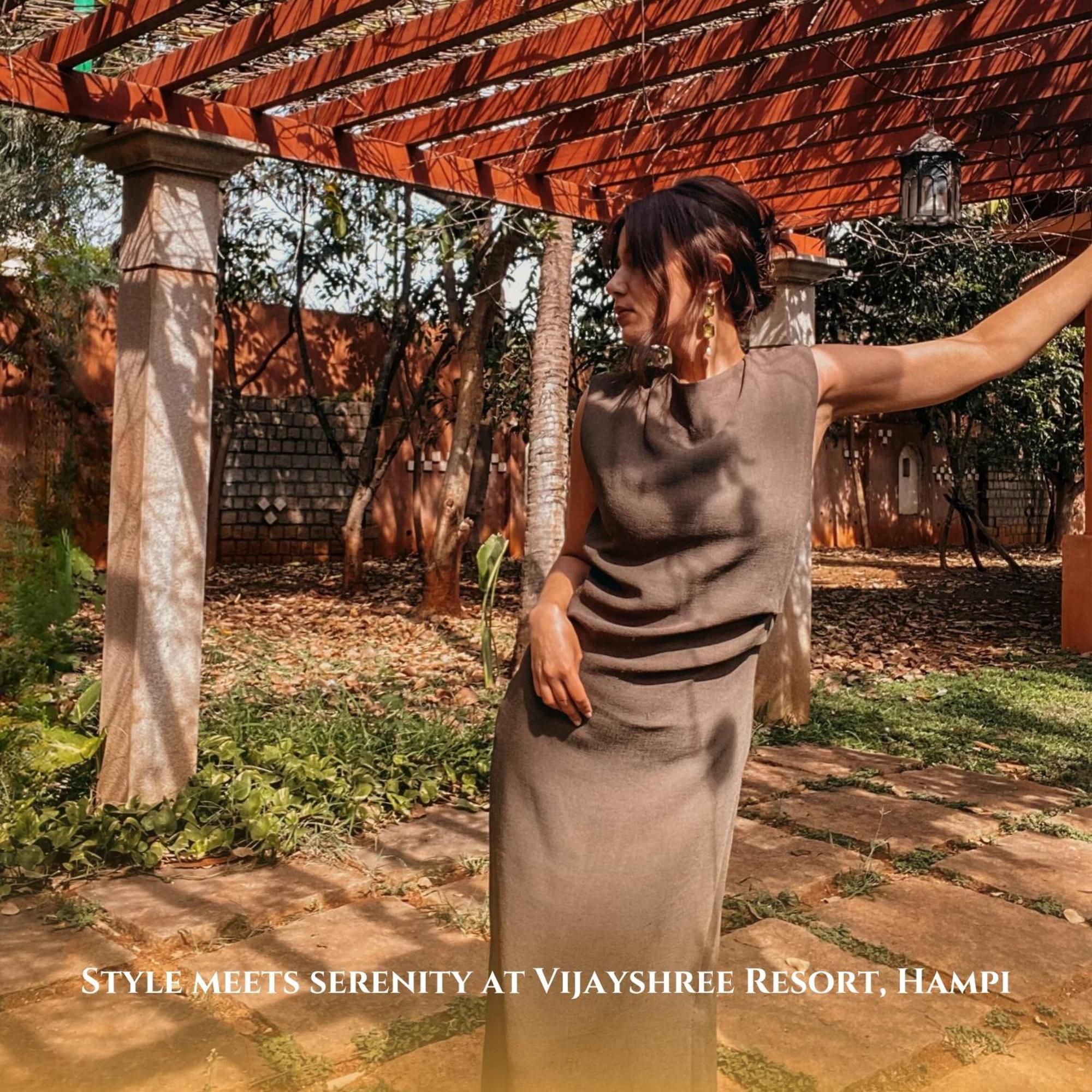 Vijayshree Resort, ハンピ エクステリア 写真
